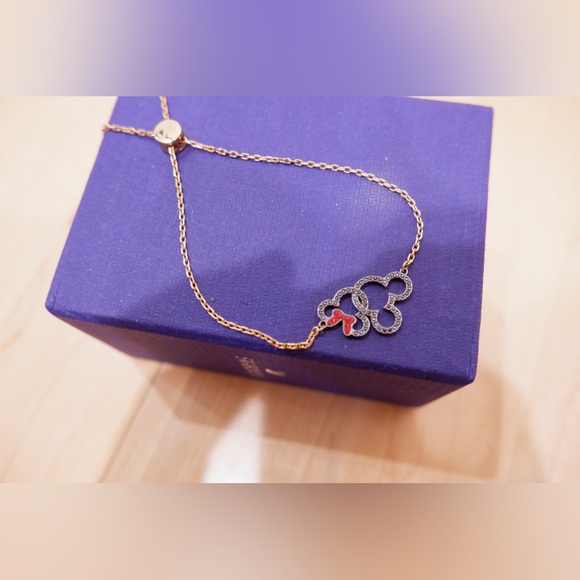 Swarovski Mickey & Minnie Mouse Bracelet - Picture 4 of 7